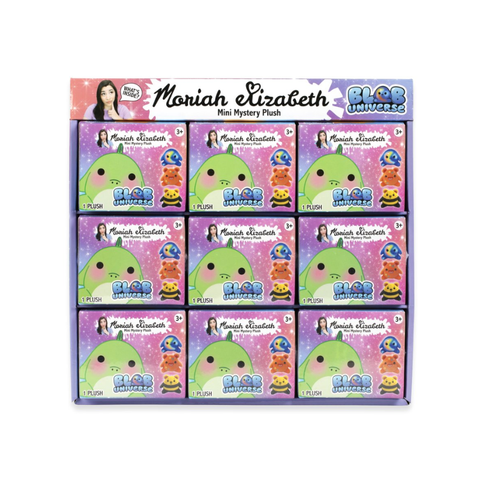 Moriah Elizabeth Mini Mystery Plush toys from Blob Universe, collectible soft toys for kids 3+
