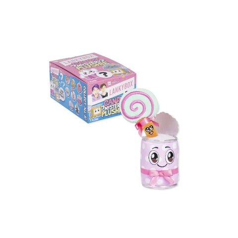 LankyBox Candy Mystery Plush toy with box, cute collectible game-themed plush