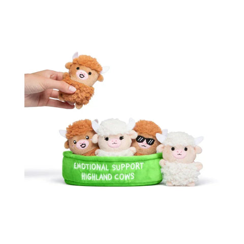 Emotional Support Pals - Highland Cow Plush
