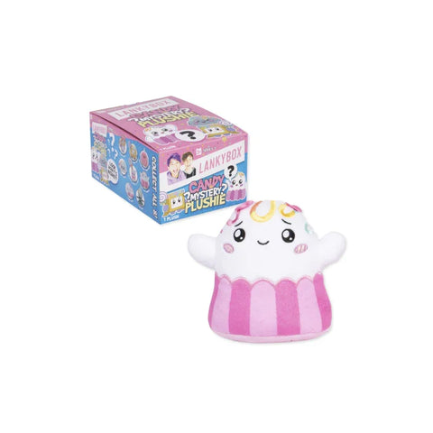 LankyBox Candy Mystery Plushie toy with collectible packaging, cute plush character