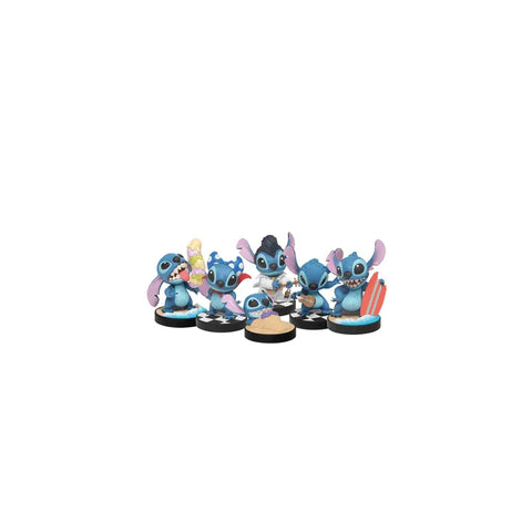 Stitch collectible figurines set, assorted playful poses, fun toys for kids and fans