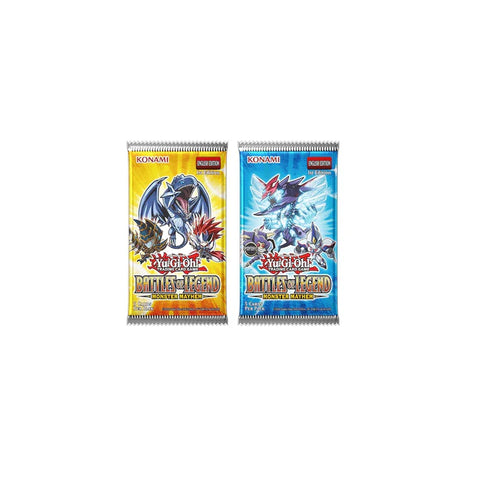 Yu-Gi-Oh! Battles of Legend Monster Mayhem trading card booster packs