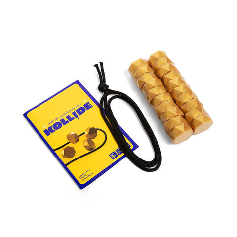 Kollide product with packaging and black cord on a white background